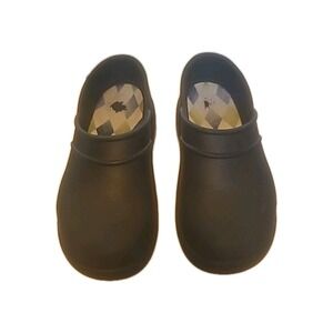 CROCS DUAL COMFORT WOMENS NON-SKID WORK CLOGS. PRE-OWNED. SIZE 7 Black